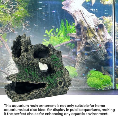 Aquarium Driftwood–Lightweight Fish Tank Decoration, Betta Fish Hideout Cave Turtle Reptile Hideout, Ornaments for Freshwater Tanks