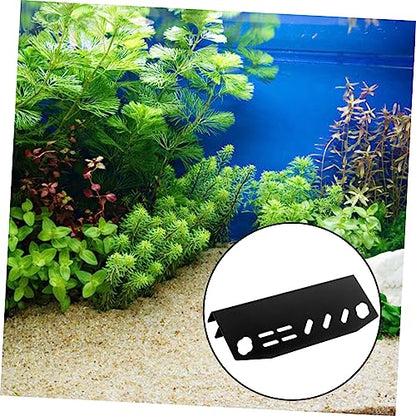TOYANDONA Aquarium Tool Holder Organizer Rack for Fish Tank Maintenance Tweezers Scissors Storage Sturdy Design for Aquatic Plant Care