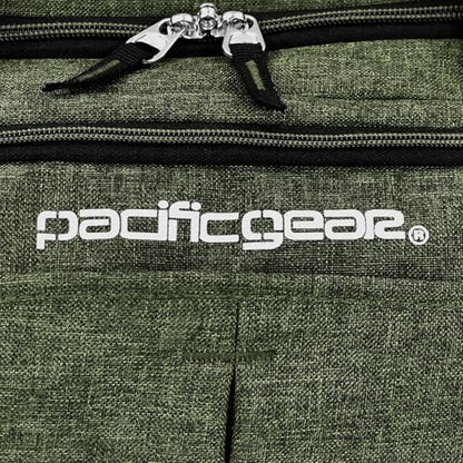 Pacific Gear Duffel Bag with Rolling Wheels - color: Green, size: 21 inch
