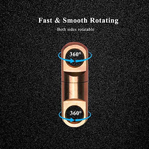 AMYSPORTS High Strength Fishing Bearing Swivels Stainless Fishing Swivel Connectors Copper Barrel Swivels for Saltwater Fishing Freshwater Fishing - size: Size3.5 (200lb) 10 pcs