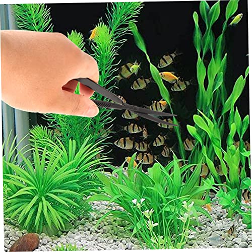 ibasenice Underwater Plant Scissor Ergonomic Aquarium Trimmer for and Convenient Tool for Cleaning Substrate and Gravel Fish Tanks