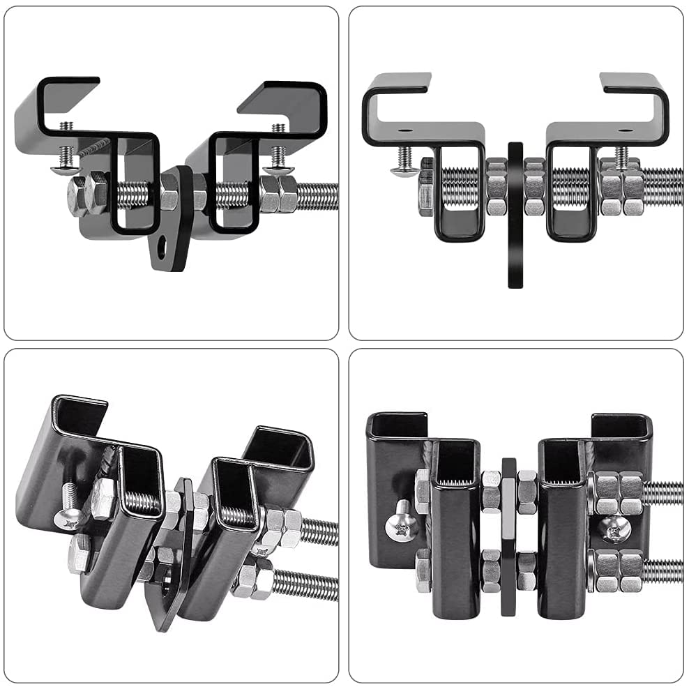 BeneLabel Punching Bag Hanger for I Beam 880 LBs Capacity Heavy Bag Mount Width Adjustable Boxing Bag Holder & Steel Beam Clamp for Beam - color: Hanger & Carabiner(1 Pack)