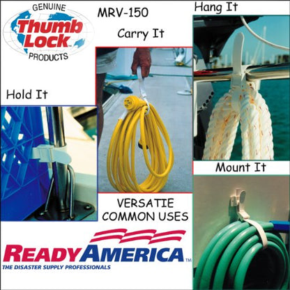 Ready America, Inc. MRV-150WT Versatie Line & Gear Organizer - White