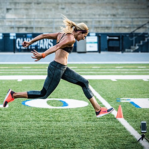 JAWKU Speed - The First Wearable to Measure Sprint Speed, Agility, Reaction Time/Test, Train and Track Performance - color: Orange
