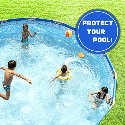 2Pcs Swimming Pool Pipe Holders, Pool Accessories, Pool Hoses for Above Ground Pools, Designed to Fit On Intex Pools - Prevent Pipe Sagging, Improve Pool Hoses Lifespan - color: 2 X [Pipe Bracket] - Blue