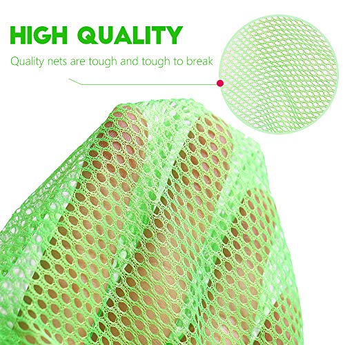 Kids Telescopic Butterfly Fishing Nets for Kids Catching Insect Net Outdoor Tools for Catching Bugs Fish Insect Ladybird, Extendable 34 Inches and Anti Slip Grip - color: yellow-2