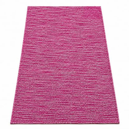 LFH Home Handmade Cotton Yoga Mat Cotton Rug picnic mat For Exercise, Workout, Fitness - Perfect Heavy Quality Eco Friendly Natural Cotton Woven Reversible Yoga Mats for Men & Women - 72x26 Inch. - color: Magenta