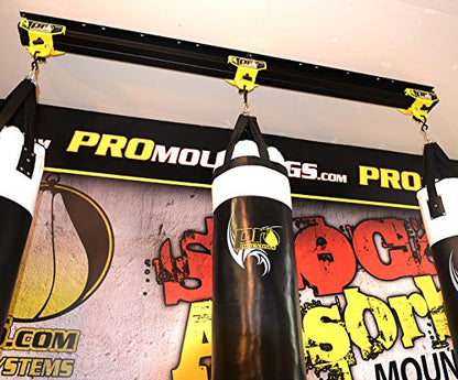 Promountings.com I Beam Roller Mounting for Heavy Bag: 7" to 10" Wide I-Beam - size: 9.5" I-Beam