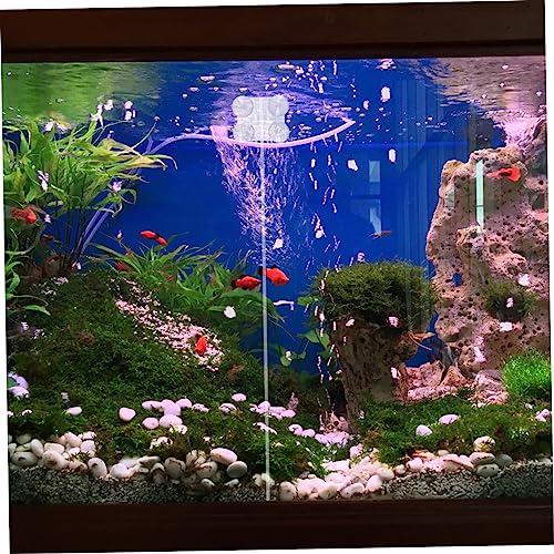 2pcs Fish Tank Isolation Clips Transparent Acrylic Divider Clamps Cups Easy Installation for Fish Separation Aquarium Divider