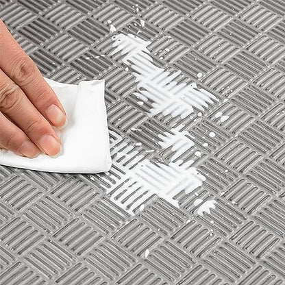 4 Pcs 100x100 CM Puzzle Exercise Mat, EVA Foam Interlocking Tiles for Exercise, Gymnastics and Home Gym, Three Thicknesses(Size:100x100x3cm)