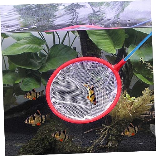 Toyvian Portable Fishing Net Dense Mesh Fish Tank Net for Easy Catching Fish and Shrimp Compact and Lightweight