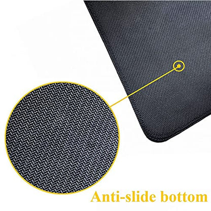 XXL Gaming Mouse Pad 35.4 x 15.7 Inch, Large Extended Desk Mousepad with Galaxy Space Design, Water-Resistant Surface & Stitched Edges, Non-Slip Rubber Base Desk Mat for Gaming, Office & Home - color: Galaxy Space