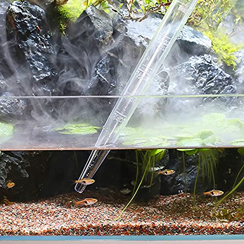 Manual Fish Tank Water Changer Aquarium Dropper, 30ml Aquarium Clean Pipette Dropper, Fish Tank Cleaning Waste Remover, Aquarium Gravel Cleaning Straw, Black - color: Black