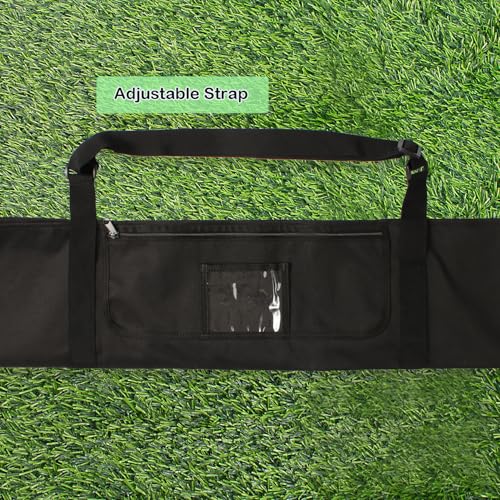 Color Guard Flag Bag, Equipment Storage Bag and pole set Bag (Holds 3 Flags, 1 Rifle, 1 Saber) 78 Inch for Winter Guard and Marching Band