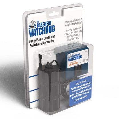 The Basement Watchdog Universal Dual Float Switch Replaces Piggyback Sump Pump Switches (BWC1)
