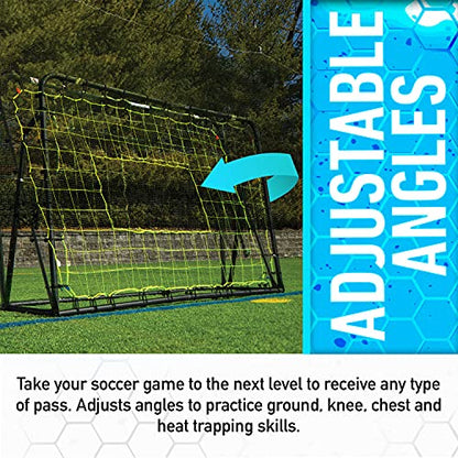 Franklin Sports Soccer Rebounder - style: 6' x 4' - Black