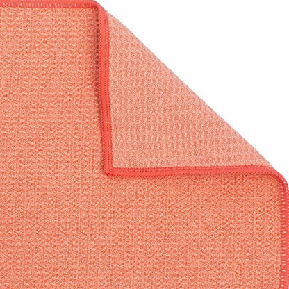 Hot Yoga Towel - Mat-Sized, Microfiber, Super Absorbent, Anti-Slip, Injury Free, 24" x 72" - Best Bikram Yoga Towel - Exercise, Fitness, Pilates Gear - color: Lotus Pink