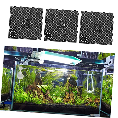 12pcs Aquarium Divider Board Isolation Plates for Fish Tanks Bottom Plates Dense Design for Circulation and Oxygenation