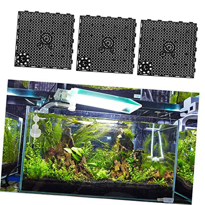 12pcs Aquarium Divider Board Isolation Plates for Fish Tanks Bottom Plates Dense Design for Circulation and Oxygenation