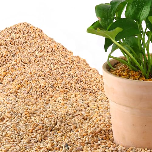 45Lb 1/5Inch Natural Pea Gravel for Landscaping,Decorative Aquarium Gravel,Terrarium Rocks for Fish Tank Stones for Vases Filling DIY Project Garden Indoor Outdoor