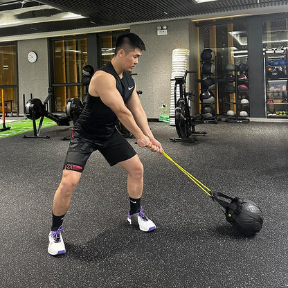 Medicine Ball Bag, Medicine Ball Rope, Rotation, Swinging, and Logging, Kettlebell Swinging, Russian Rotation, Counter Rotation Swinging, and Hammer Swinging (Excluding Medicine Balls)