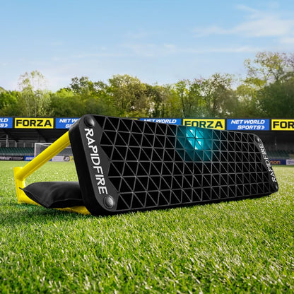 FORZA METIS x RapidFire Interactive Wave Rebound Boards | Reaction Soccer Training Equipment with App-Enabled Lights - Improve Speed, Agility, and Ball Control - size: Standard (40In), style: 4x Lights & 4x Boards