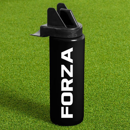 FORZA Team Hygiene Water Bottles – BPA-Free Squeeze Bottles with Contactless Nozzle for Athletes, 1 Litre Capacity (Pack of 40, Black) - color: Black, style: Pack of 40